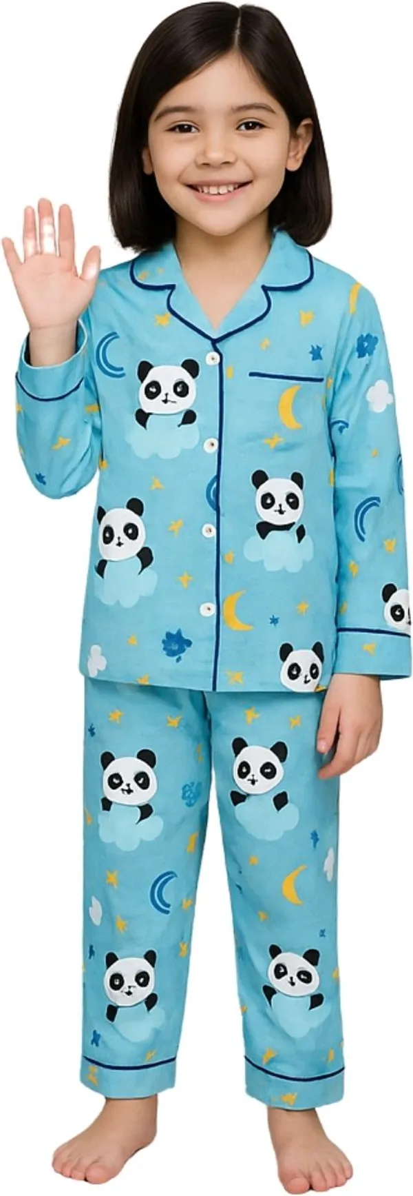 Blue_Cotton_Printed_Nightwear_For_Girls