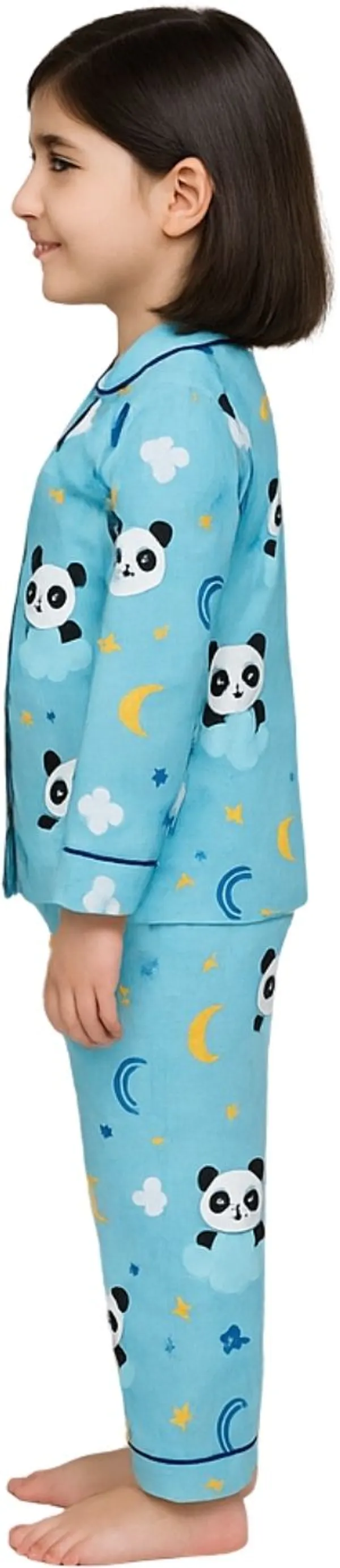 Blue_Cotton_Printed_Nightwear_For_Girls
