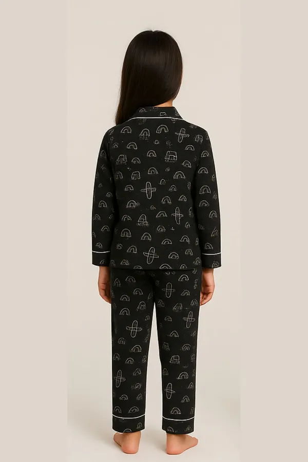 Black_Cotton_Relaxed_Fit_Printed_Nightwear_For_Girls