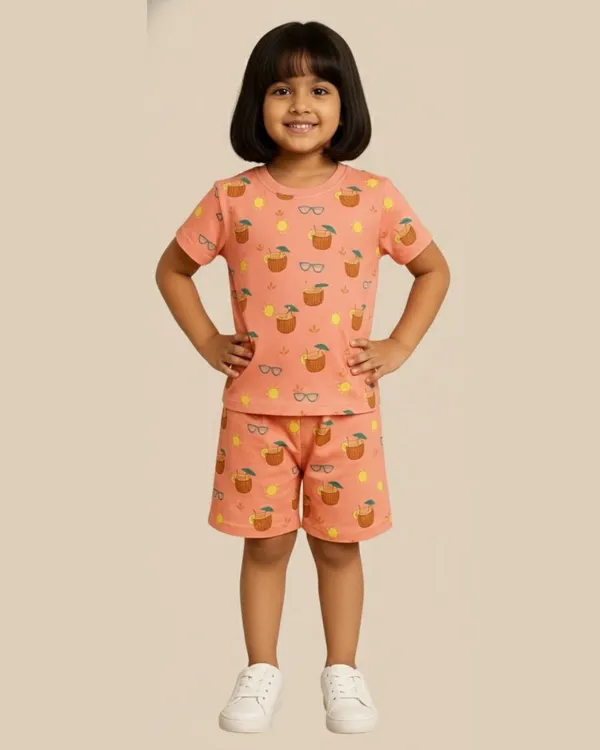 Orange_Cotton_Printed_Nightwear_For_Girls_Pack_Of_2