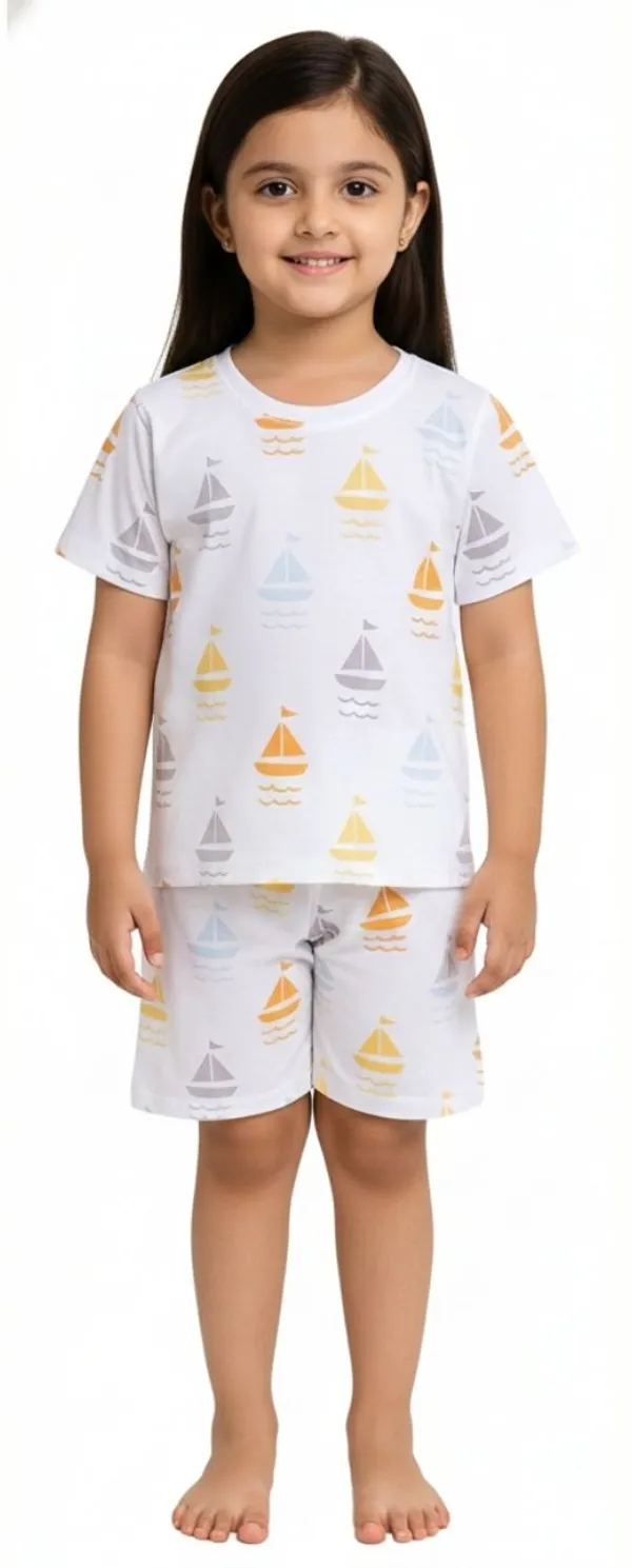 White_Cotton_Relaxed_Fit_Printed_Nightwear_For_Girls_Pack_Of_2