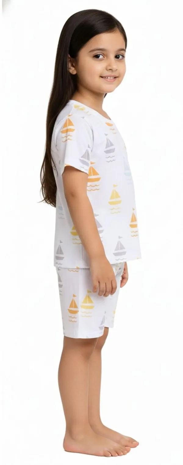 White_Cotton_Relaxed_Fit_Printed_Nightwear_For_Girls_Pack_Of_2