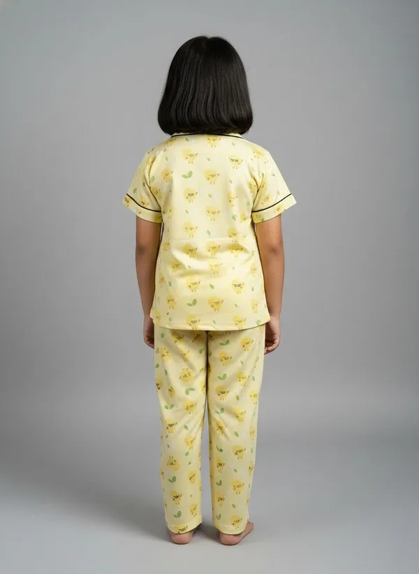 Yellow_Cotton_Printed_Nightwear_For_Girls_Pack_Of_2
