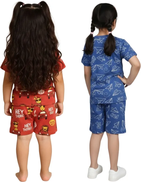 Multicolor_Cotton_Printed_Nightwear_Set_For_Girls_Pack_Of_2