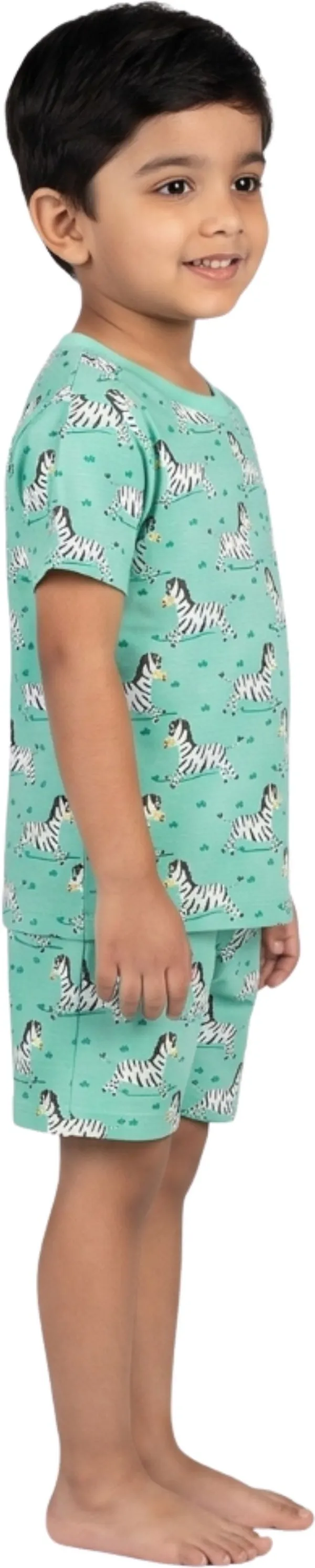 Green_Cotton_Printed_Half_Sleeve_Nightwear_For_Boys_Pack_Of_2