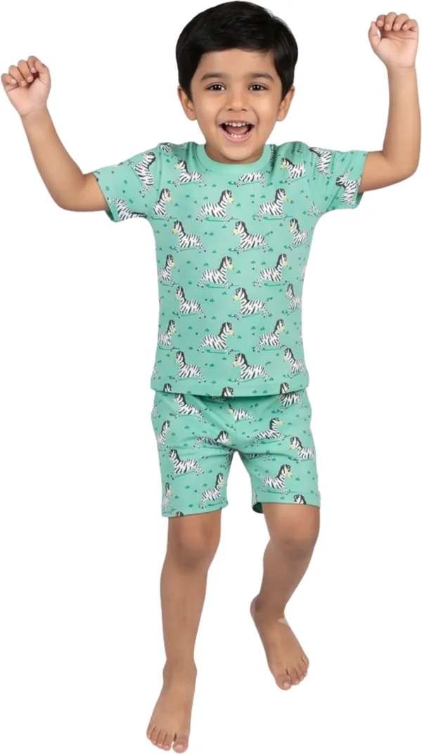 Green_Cotton_Printed_Half_Sleeve_Nightwear_For_Boys_Pack_Of_2