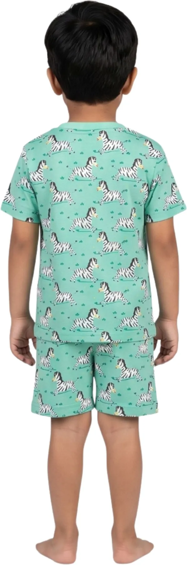 Green_Cotton_Printed_Half_Sleeve_Nightwear_For_Boys_Pack_Of_2