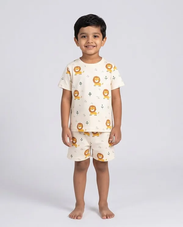 Beige_Cotton_Printed_Nightwear_For_Boys_Pack_Of_2