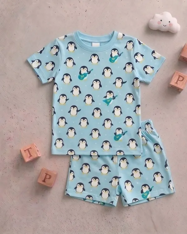 Multicolor_Cotton_Printed_Nightwear_For_Baby_Boys_And_Girls_Pack_Of_3