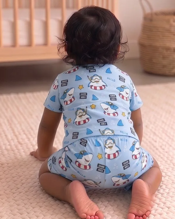 Blue_Cotton_Printed_Nightwear_For_Baby_Boys_And_Girls