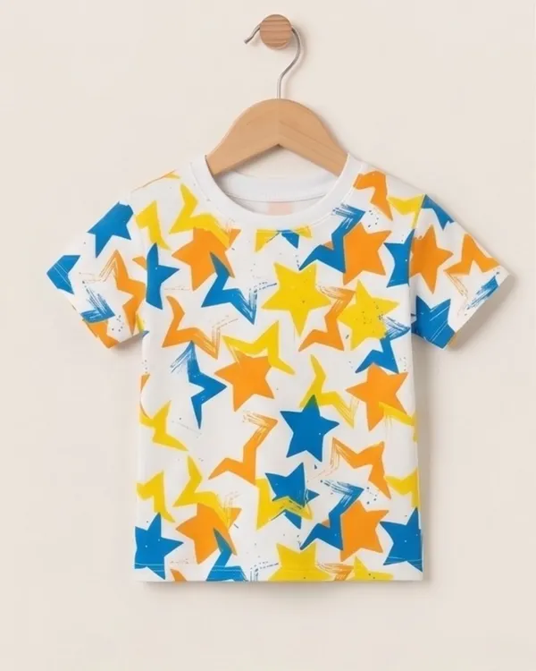 White_Cotton_Relaxed_Fit_Printed_Nightwear_For_Baby_Boys/Girls