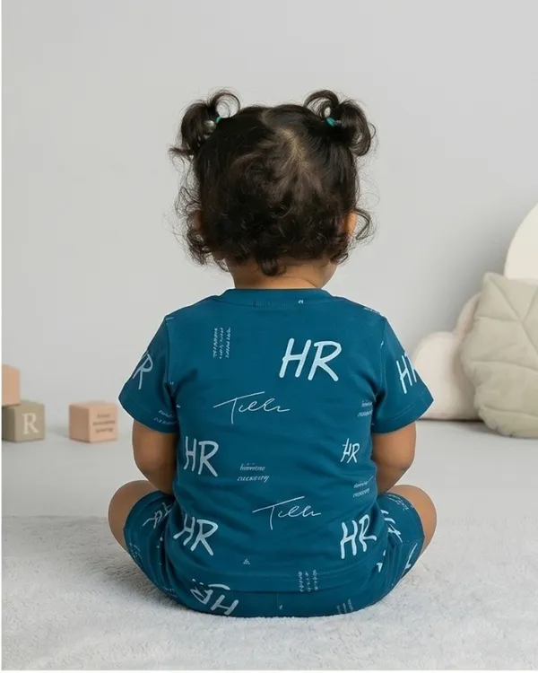 Dark_Blue_Cotton_Relaxed_Fit_Printed_Nightwear_For_Baby_Boys/Girls