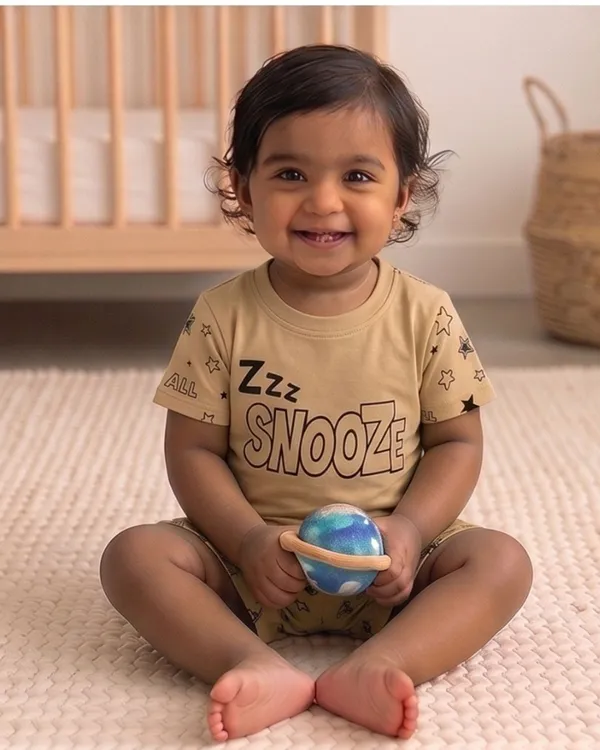 Brown_Cotton_Relaxed_Fit_Printed_Nightwear_For_Baby_Boys_Girls