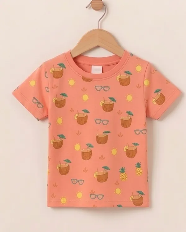 Pink_Cotton_Relaxed_Fit_Printed_Nightwear_For_Baby_Boys/Girls