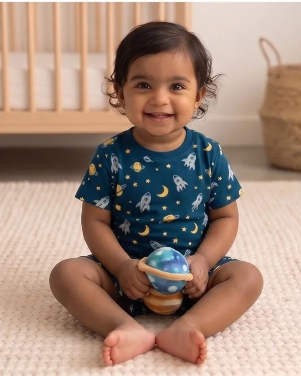 Dark_Blue_Cotton_Printed_Nightwear_For_Baby_Boys_And_Girls