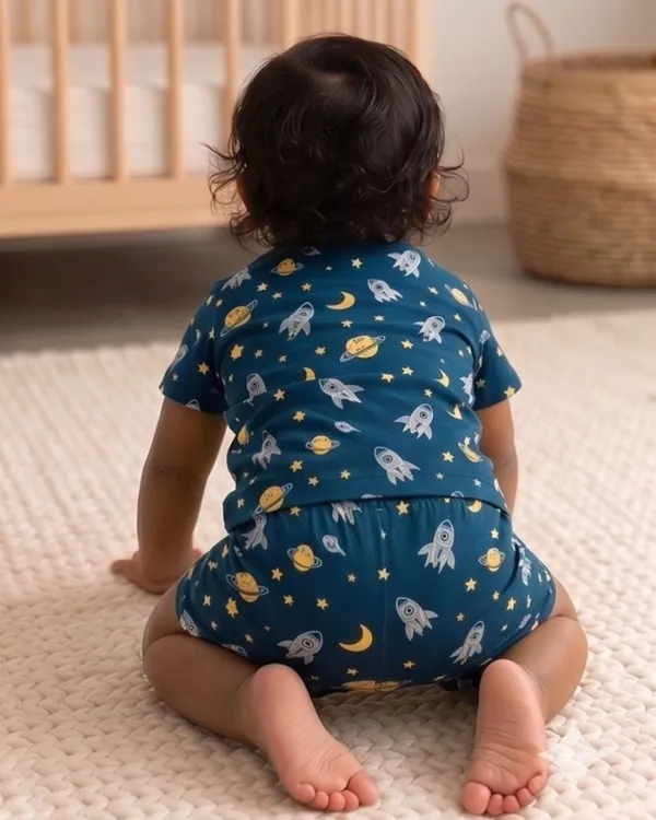 Dark_Blue_Cotton_Printed_Nightwear_For_Baby_Boys_And_Girls