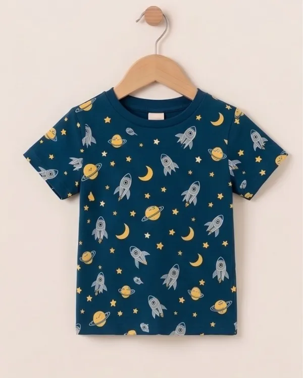 Dark_Blue_Cotton_Printed_Nightwear_For_Baby_Boys_And_Girls