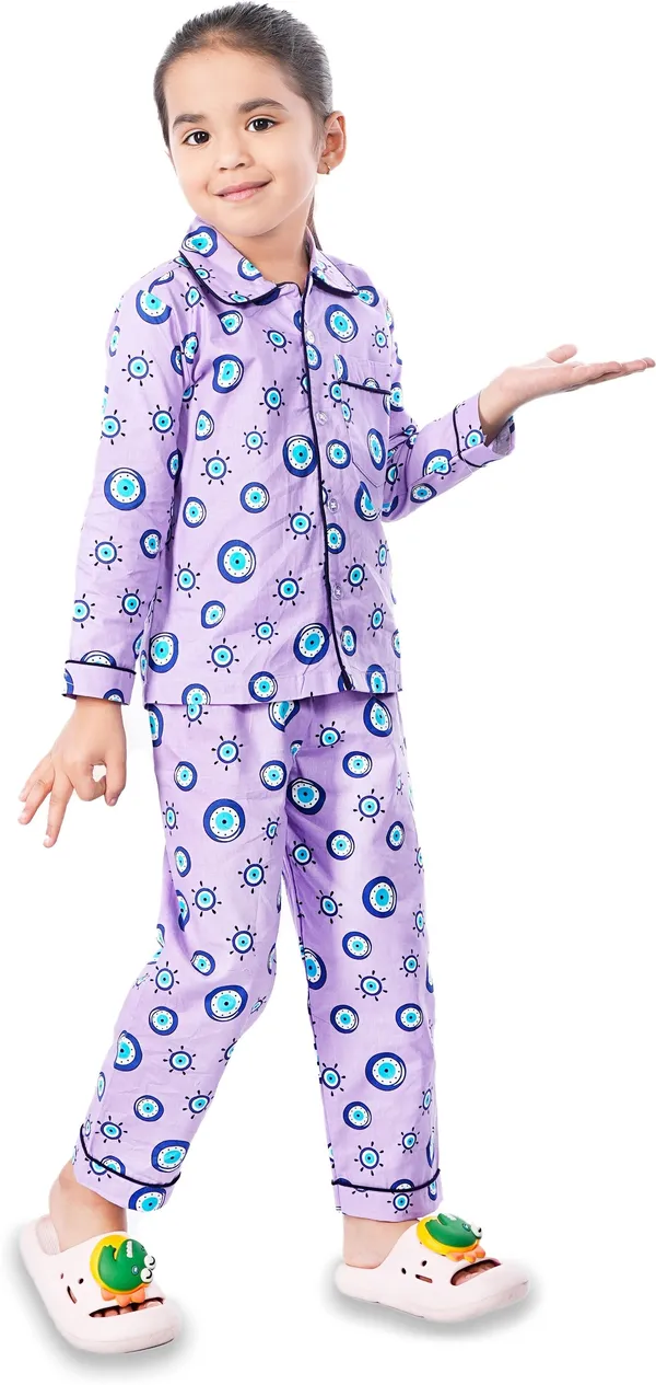Purple_Cotton_Printed_Nightwear_For_Girls