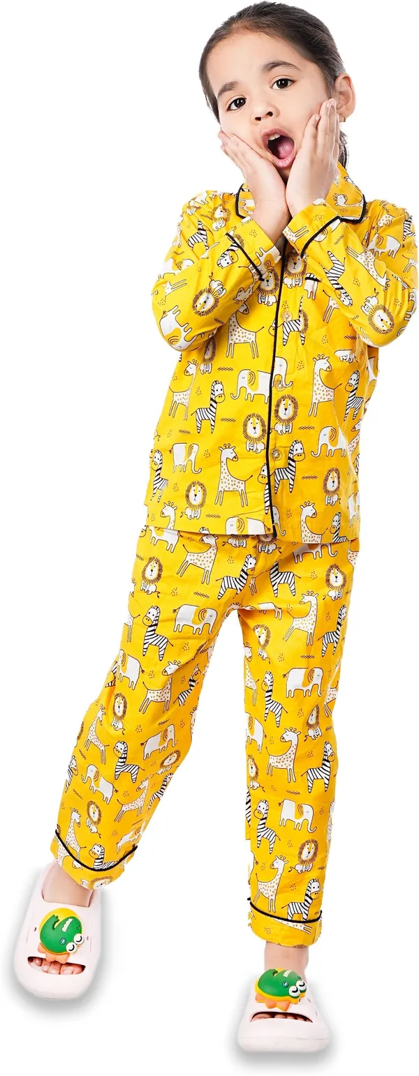 Yellow_Cotton_Relaxed_Fit_Printed_Nightwear_For_Girls