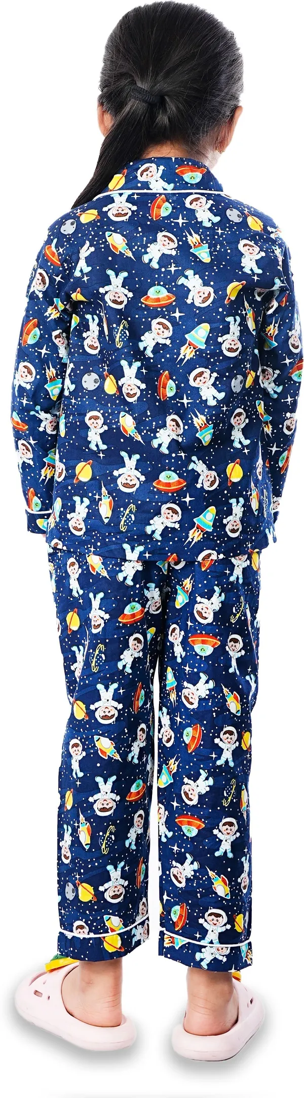 Dark_Blue_Cotton_Printed_Nightwear_For_Girls