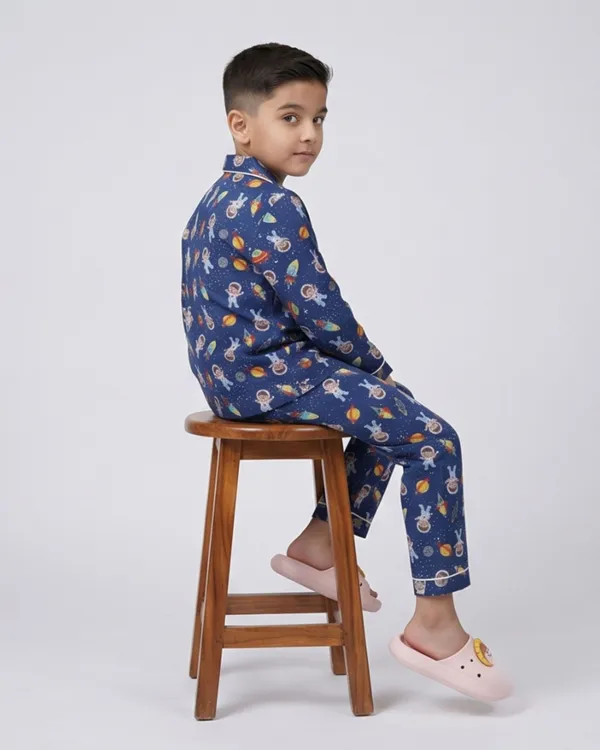 Dark_Blue_Cotton_Printed_Nightwear_For_Boys