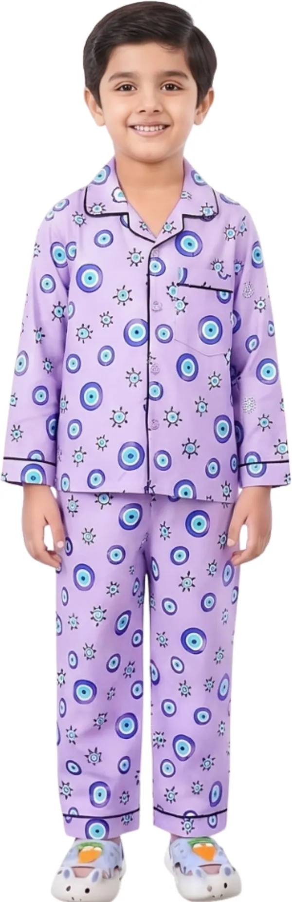 Purple_Cotton_Regular_Fit_Printed_Nightwear_For_Boys