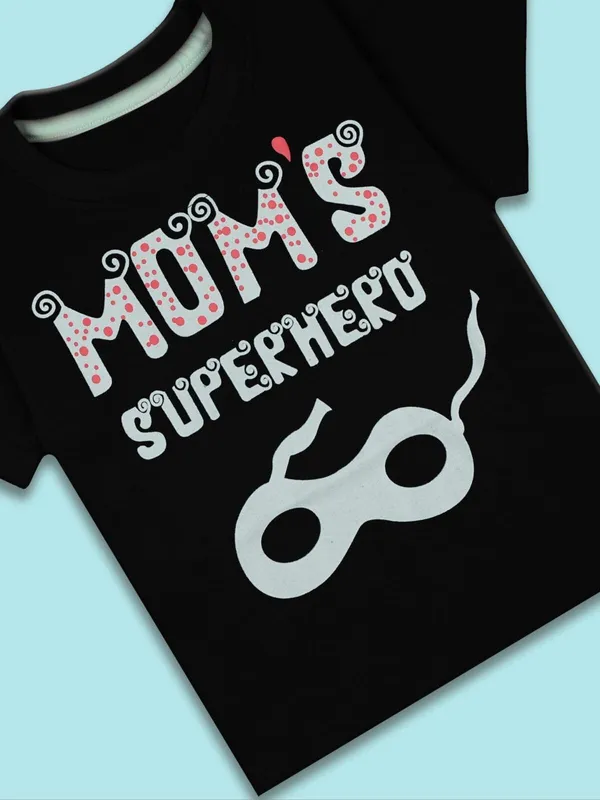 Black_Cotton_Printed_T-Shirt_Shorts_Set_For_Boys_Pack_Of_2