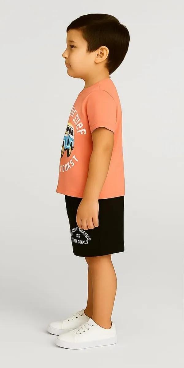 Orange_Cotton_Casual_T-Shirt_Shorts_Set_For_Baby_Boys_Pack_Of_2