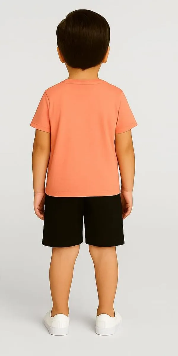 Orange_Cotton_Casual_T-Shirt_Shorts_Set_For_Baby_Boys_Pack_Of_2