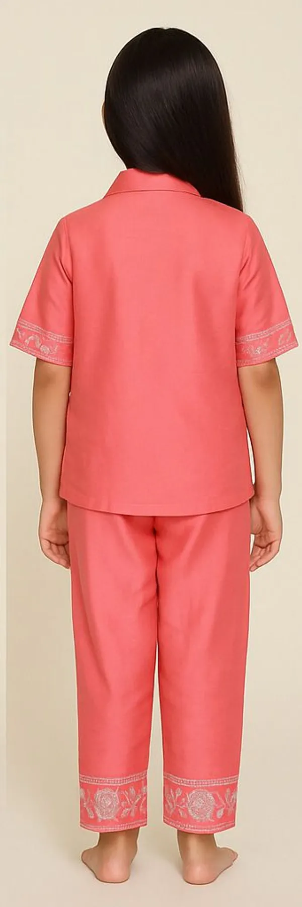Pink_Cotton_Embroidered_Kurta_Pant_For_Girls