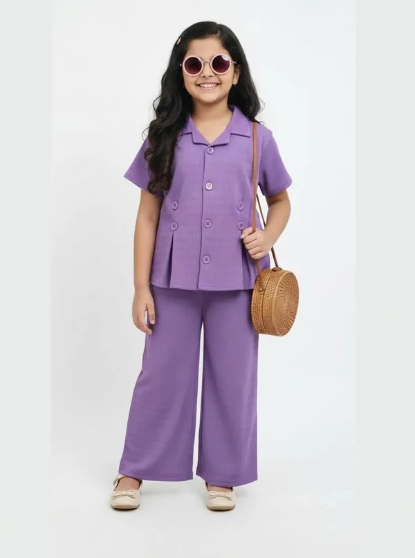 Purple_Cotton_Straight_Fit_Shirt_Pant_Set_For_Girls