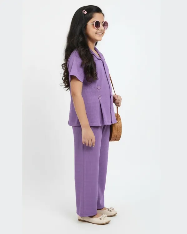 Purple_Cotton_Straight_Fit_Shirt_Pant_Set_For_Girls