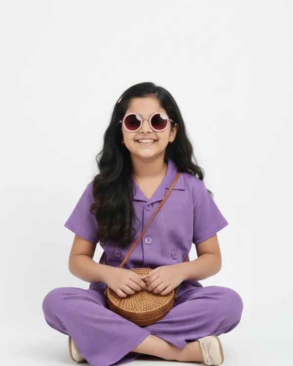 Purple_Cotton_Straight_Fit_Shirt_Pant_Set_For_Girls
