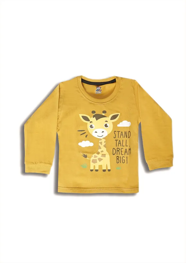 Yellow_Cotton_Graphic_Print_Regular_T_Shirt_For_Boys_And_Girls_Pack_Of_2