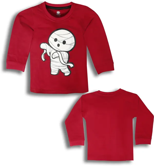 Red_Cotton_Full_Sleeve_Printed_T_Shirt_For_Baby_Boys_&_Girls_Pack_Of_2