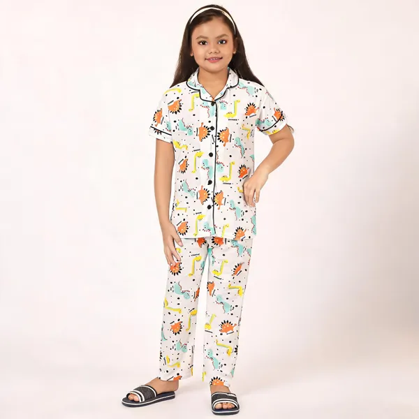 White_Cotton_Printed_Nightwear_For_Girls_Pack_Of_2