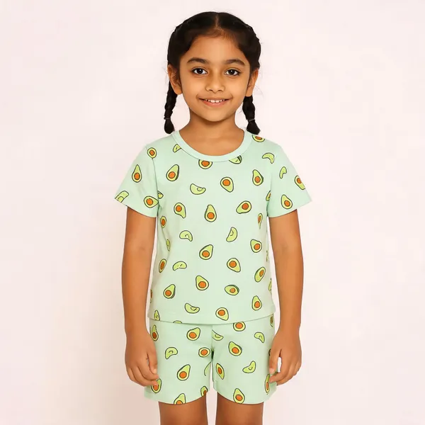 Light_Green_Cotton_Printed_Nightwear_For_Baby_Boys_And_Girls