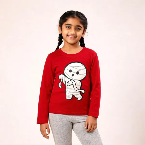 Red_Cotton_Full_Sleeve_Printed_T_Shirt_For_Baby_Boys_&_Girls_Pack_Of_2