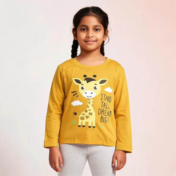 Yellow_Cotton_Graphic_Print_Regular_T_Shirt_For_Boys_And_Girls_Pack_Of_2