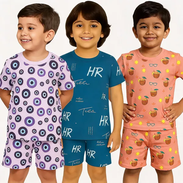 Multicolor_Cotton_Printed_Nightwear_For_Boys_Pack_Of_3