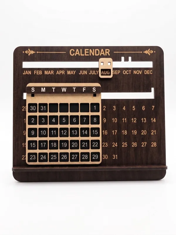Wooden_Perpetual_Desktop_Calendar