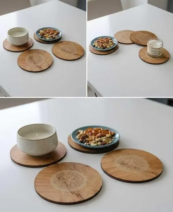 Wooden_Mandala_Engraved_Round_Trivets_Pack_Of_4