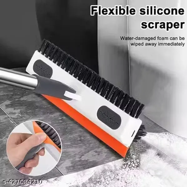 Gray_Orange_Floor_Sweeper_With_Squeegee