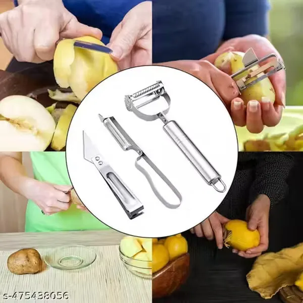 Stainless_Steel_Vegetable_Peeler_And_Cutter_Set
