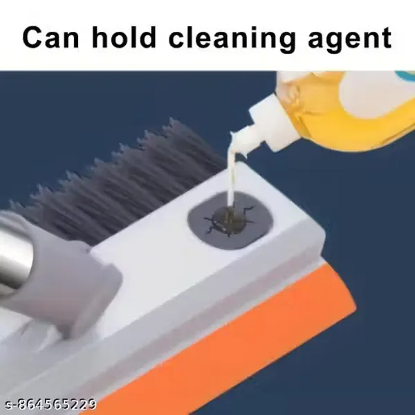Gray_Orange_Floor_Sweeper_With_Squeegee