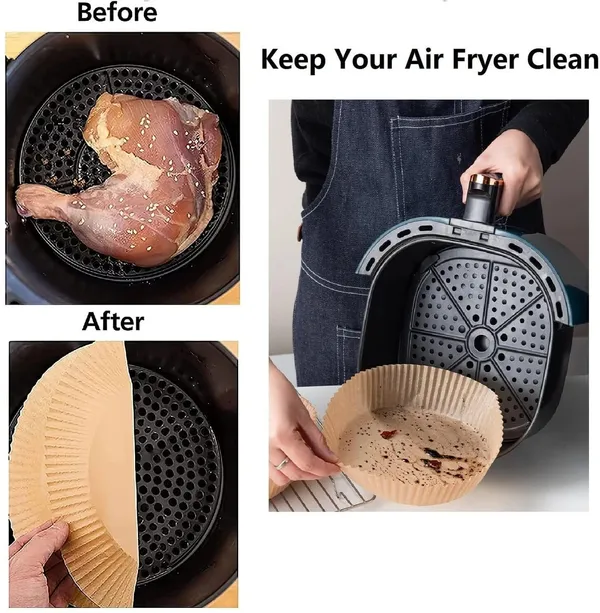 Paper_8_Inch_Disposable_Air_Fryer_Liners_100_Pieces