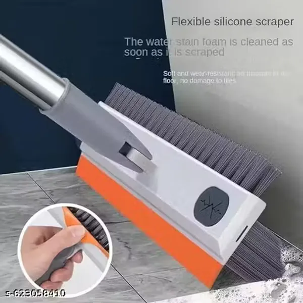 Gray_Orange_Floor_Sweeper_With_Squeegee