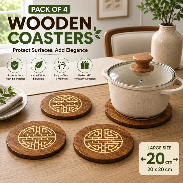 Wooden_Geometric_Pattern_Trivet_And_Coffee_Coaster_Set