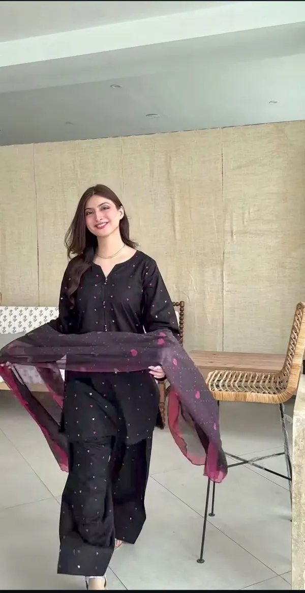 Launching_New_Designer_Party_Wear_&_festival_Look_Roaman_Silk_Top_Plazzo_&_Dupatta_Set