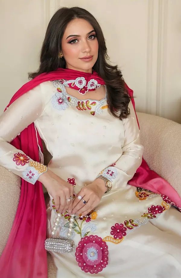 White_Silk_Straight_Embroidered_Kurta_Palazzo_Dupatta_Set_For_Women